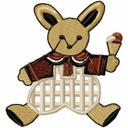 Teddy Embroidery Design 8